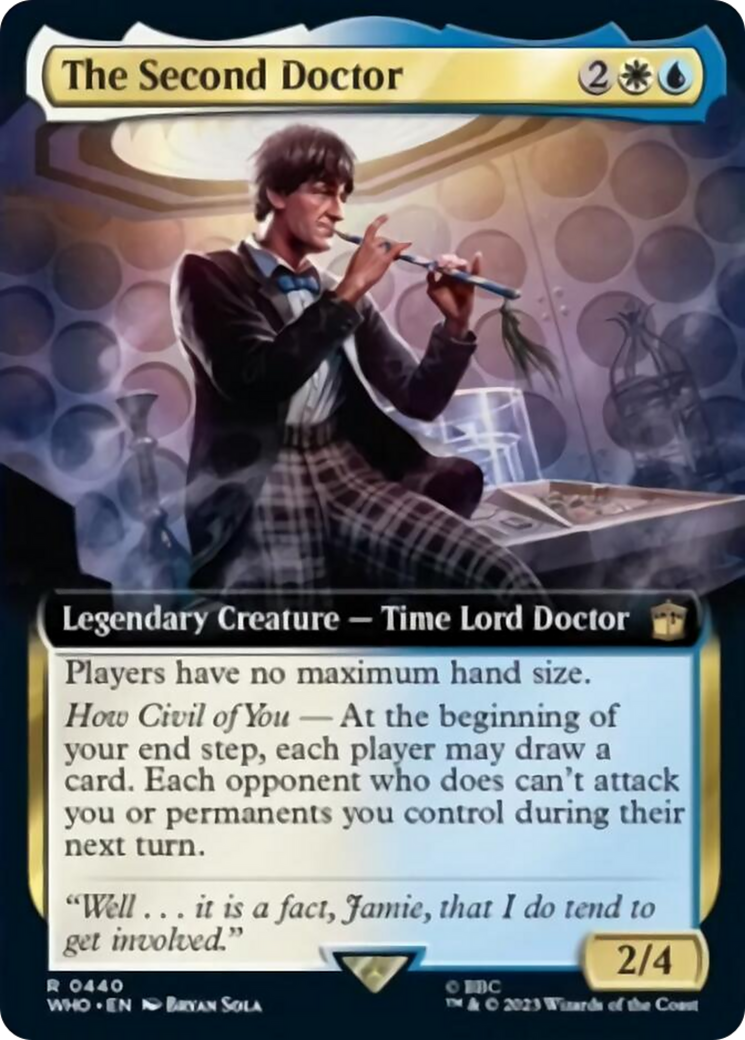 The Second Doctor (Extended Art) [Doctor Who] | Tacoma Games