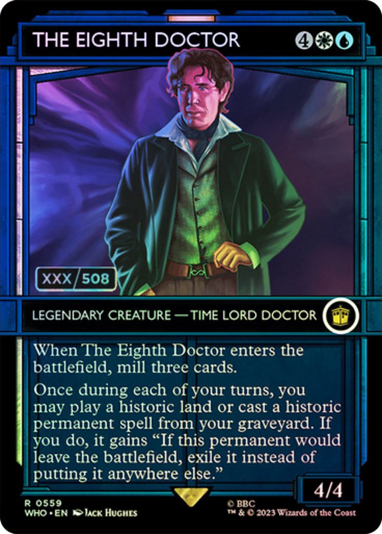 The Eighth Doctor (Serial Numbered) [Doctor Who] | Tacoma Games