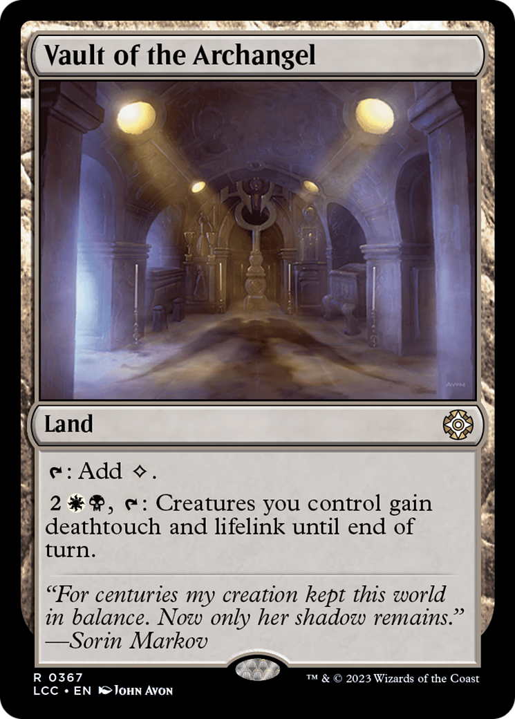 Vault of the Archangel [The Lost Caverns of Ixalan Commander] | Tacoma Games