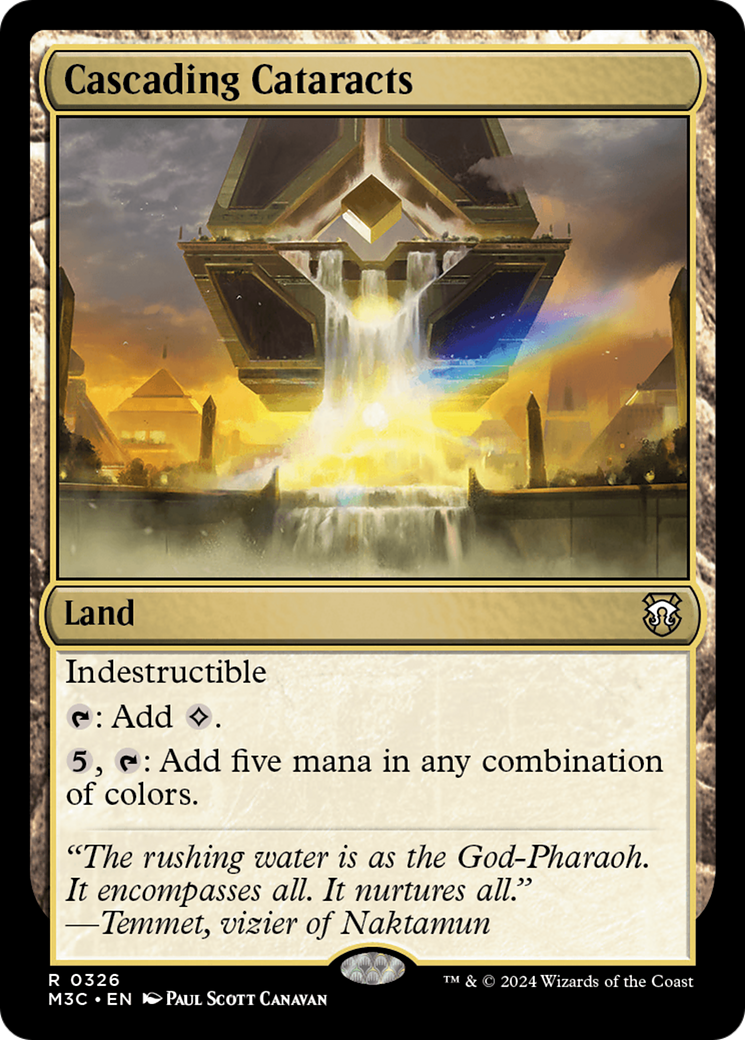Cascading Cataracts (Ripple Foil) [Modern Horizons 3 Commander] | Tacoma Games