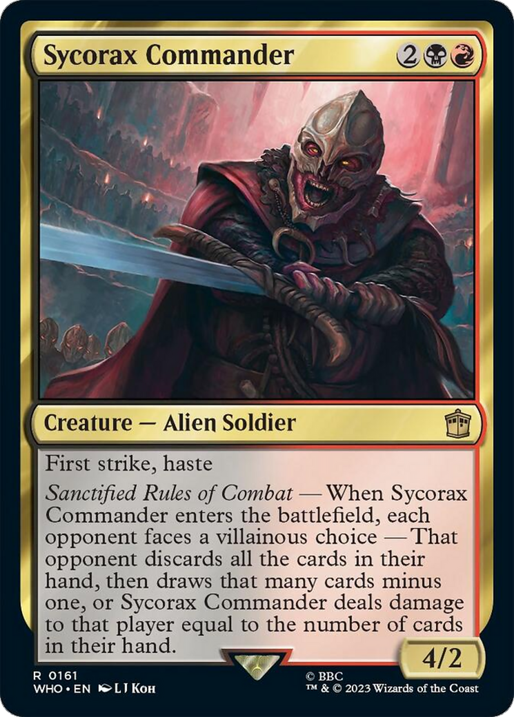 Sycorax Commander [Doctor Who] | Tacoma Games