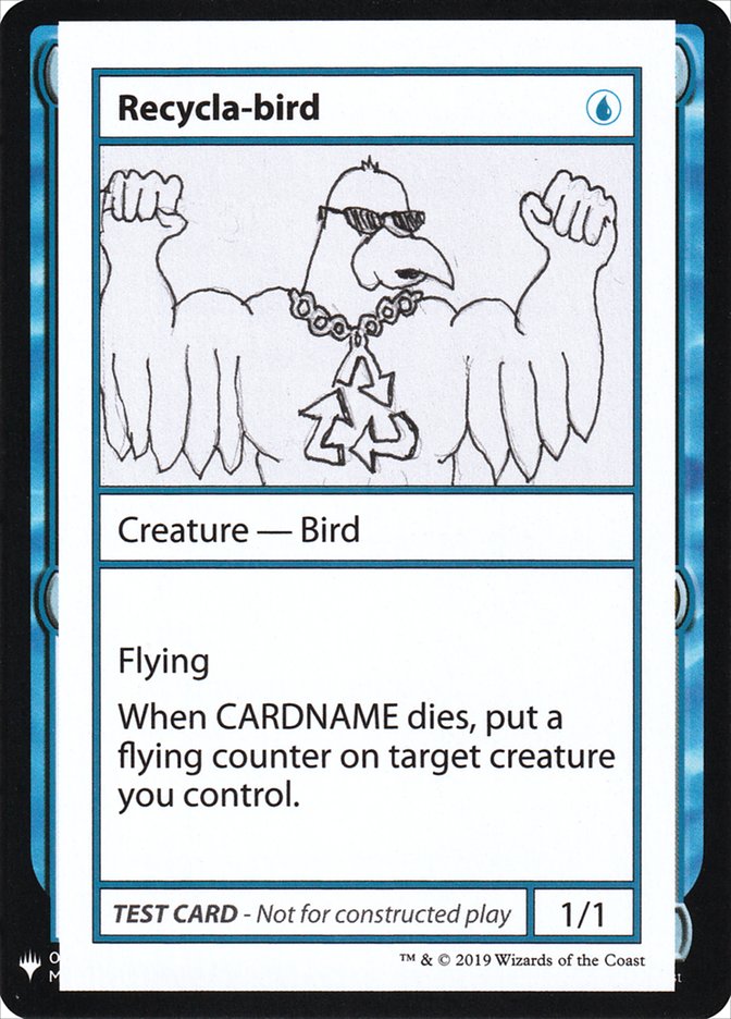 Recycla-bird [Mystery Booster Playtest Cards] | Tacoma Games