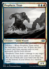 Prophetic Titan (Sketch) [Modern Horizons 2] | Tacoma Games