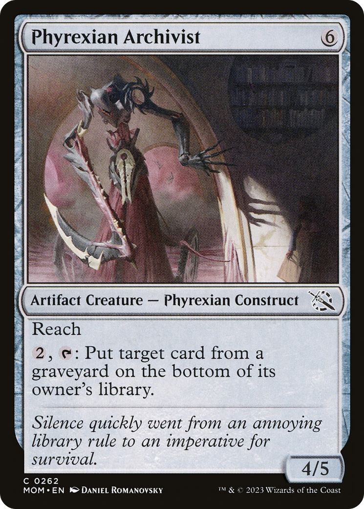 Phyrexian Archivist [March of the Machine] | Tacoma Games