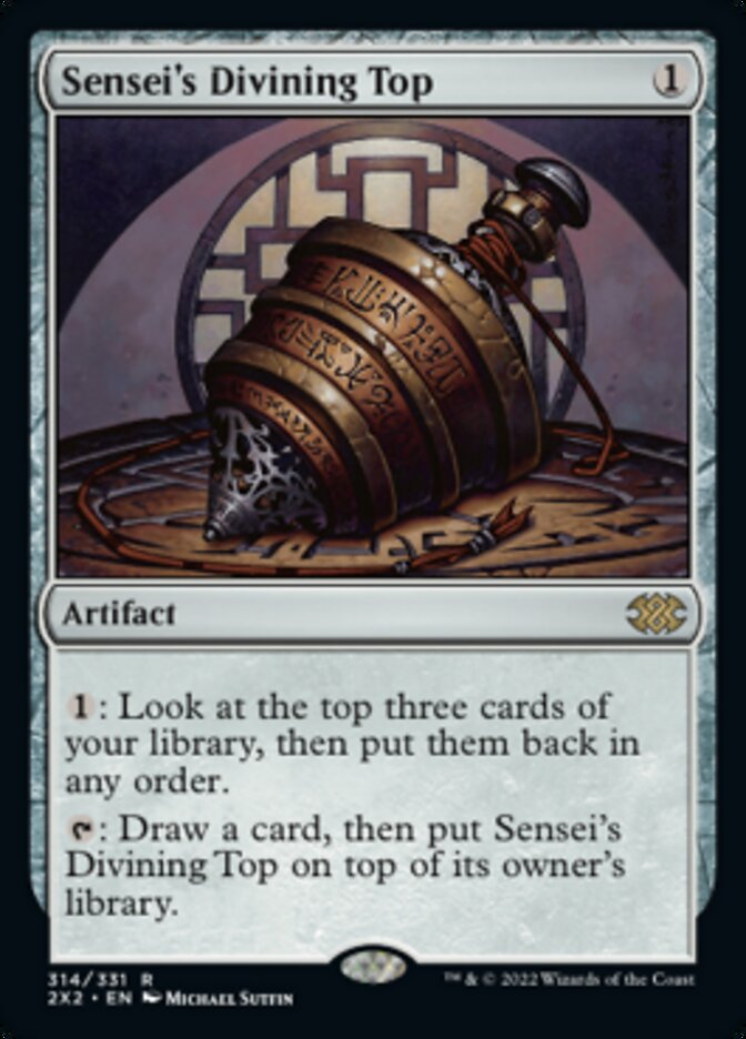 Sensei's Divining Top [Double Masters 2022] | Tacoma Games