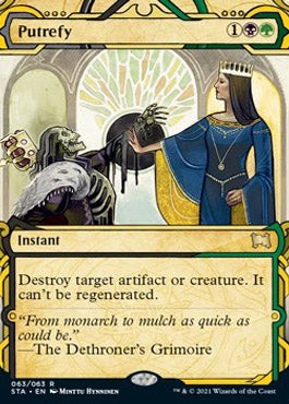 Putrefy (Foil Etched) [Strixhaven: Mystical Archive] | Tacoma Games