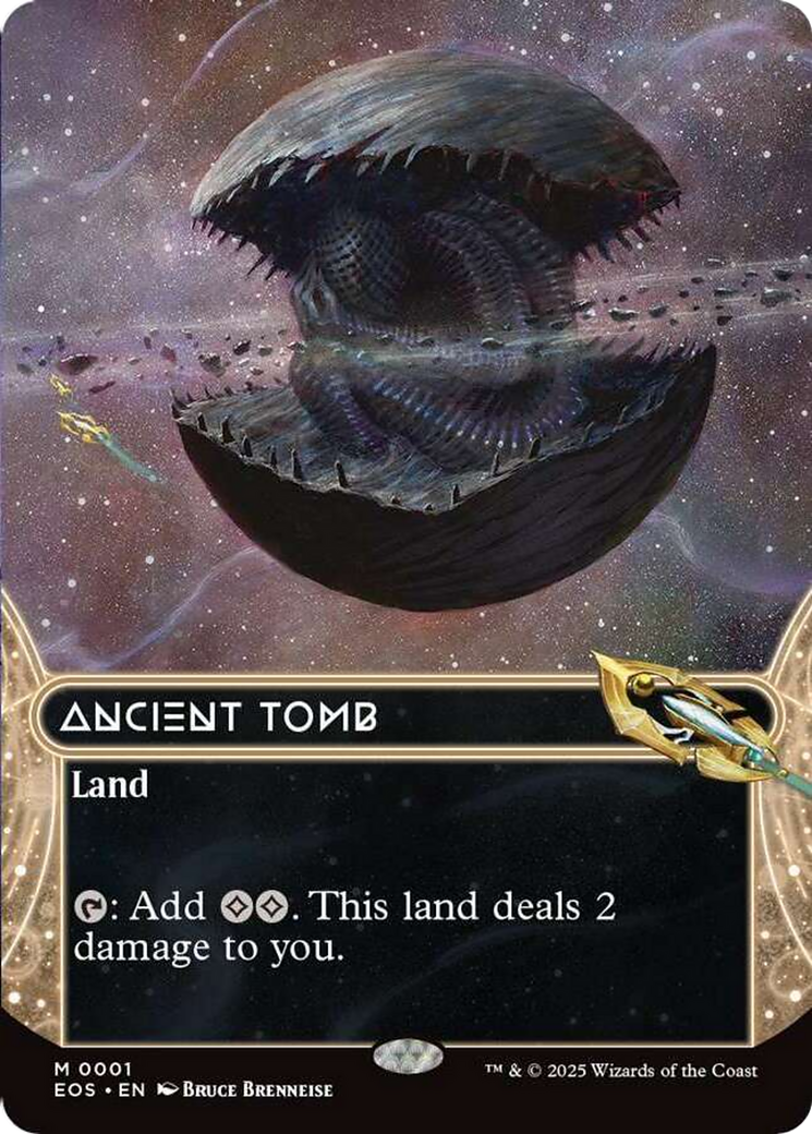 Ancient Tomb (0001) (Borderless) [Edge of Eternities: Stellar Sights] | Tacoma Games