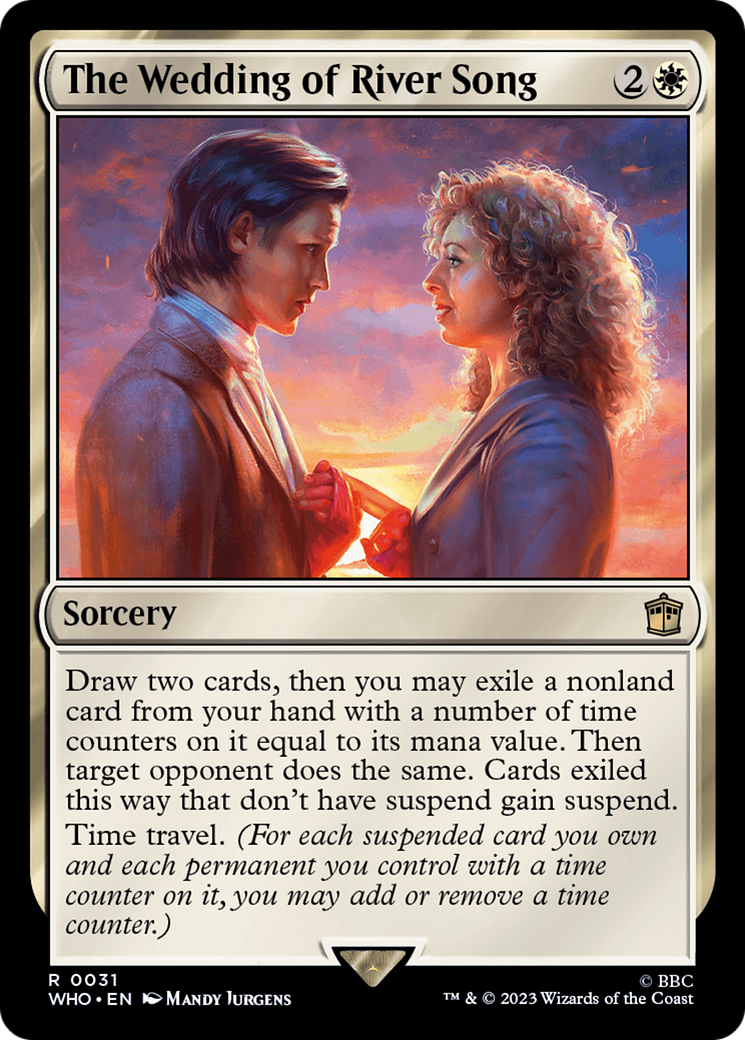 The Wedding of River Song [Doctor Who] | Tacoma Games