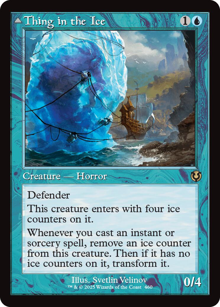 Thing in the Ice // Awoken Horror (Retro Frame) [Innistrad Remastered] | Tacoma Games