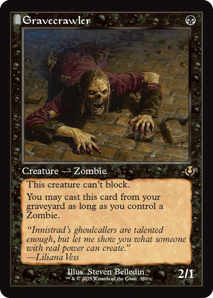 Gravecrawler (Retro Frame) [Innistrad Remastered] | Tacoma Games