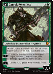 Garruk Relentless // Garruk, the Veil-Cursed [Innistrad Remastered] | Tacoma Games