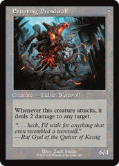 Smoldering Werewolf // Erupting Dreadwolf (Retro Frame) [Innistrad Remastered] | Tacoma Games