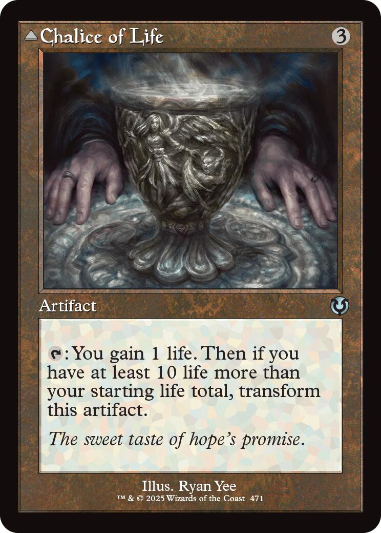 Chalice of Life // Chalice of Death (Retro Frame) [Innistrad Remastered] | Tacoma Games