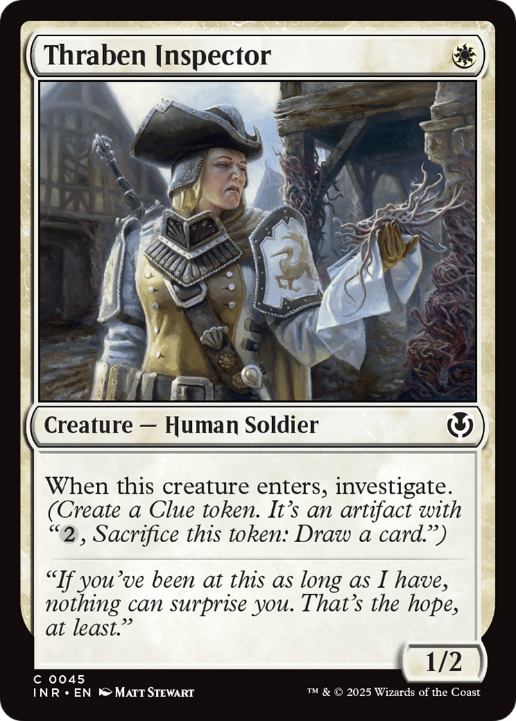 Thraben Inspector [Innistrad Remastered] | Tacoma Games