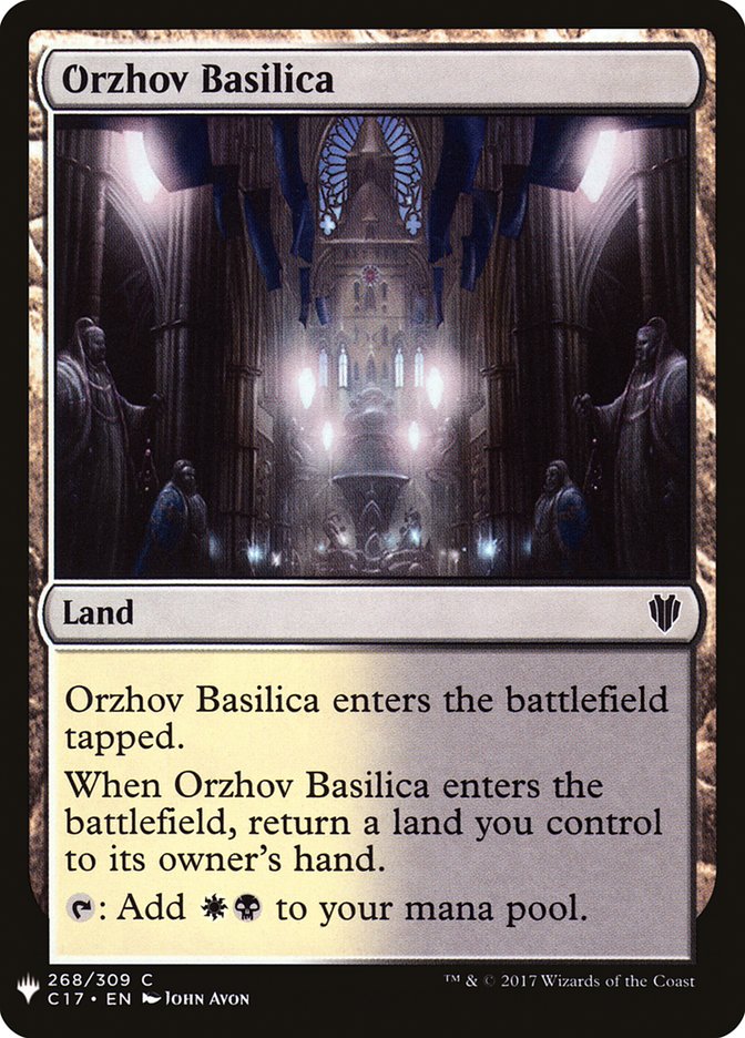 Orzhov Basilica [Mystery Booster] | Tacoma Games