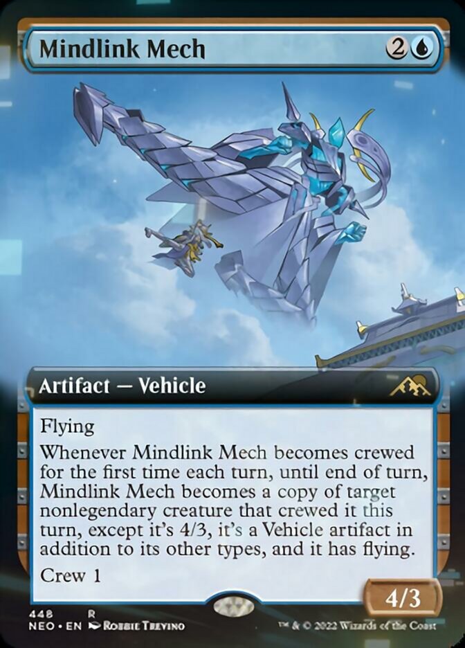 Mindlink Mech (Extended Art) [Kamigawa: Neon Dynasty] | Tacoma Games