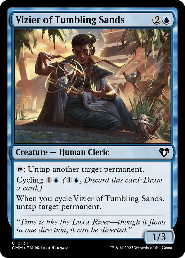 Vizier of Tumbling Sands [Commander Masters] | Tacoma Games