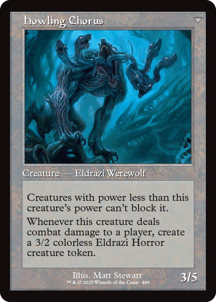 Shrill Howler // Howling Chorus (Retro Frame) [Innistrad Remastered] | Tacoma Games