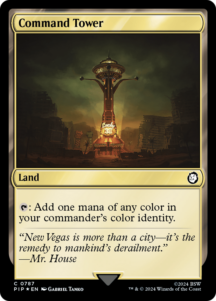 Command Tower (Surge Foil) [Fallout] | Tacoma Games