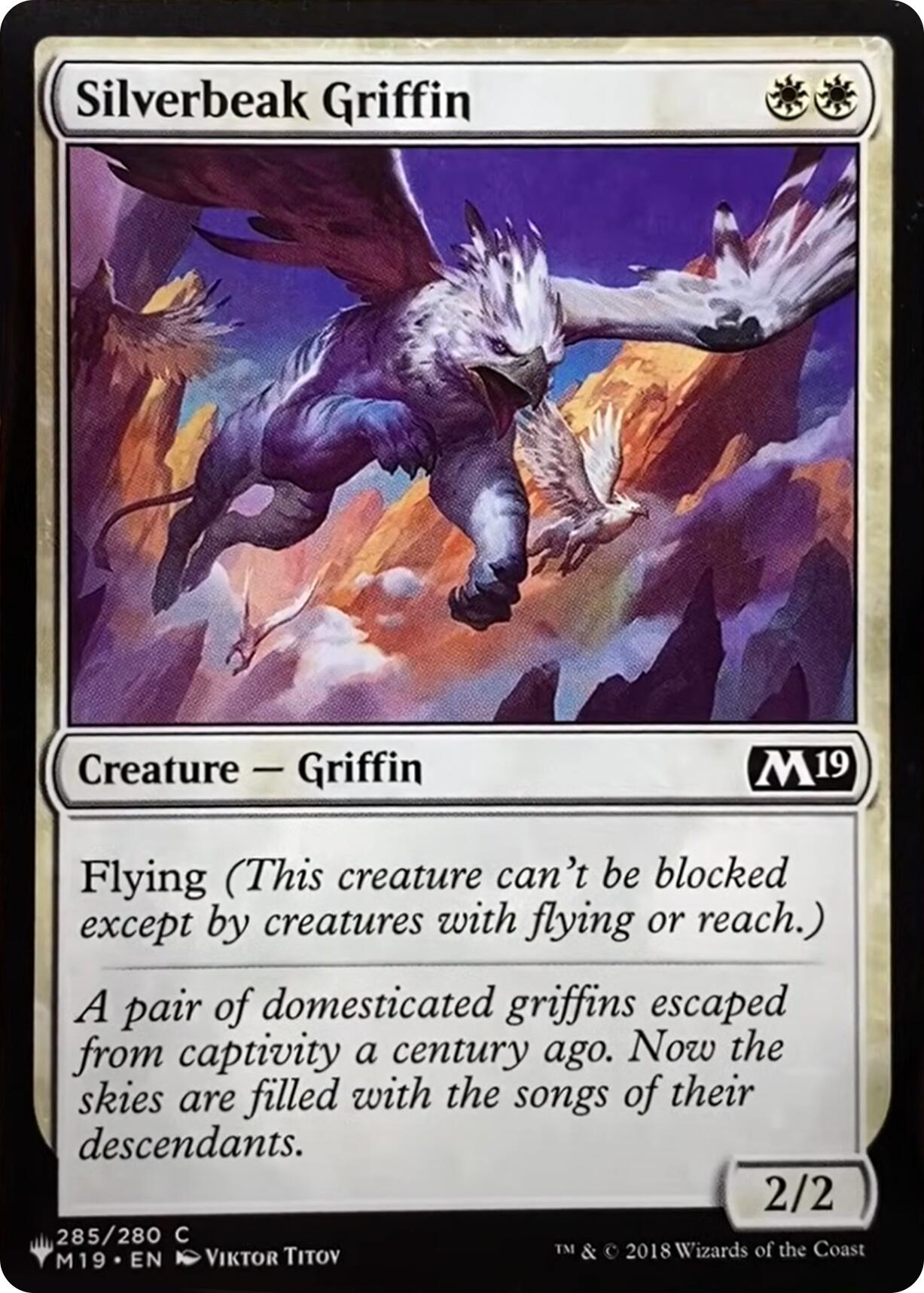 Silverbeak Griffin [The List] | Tacoma Games