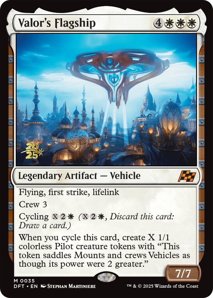 Valor's Flagship [Aetherdrift Prerelease Promos] | Tacoma Games