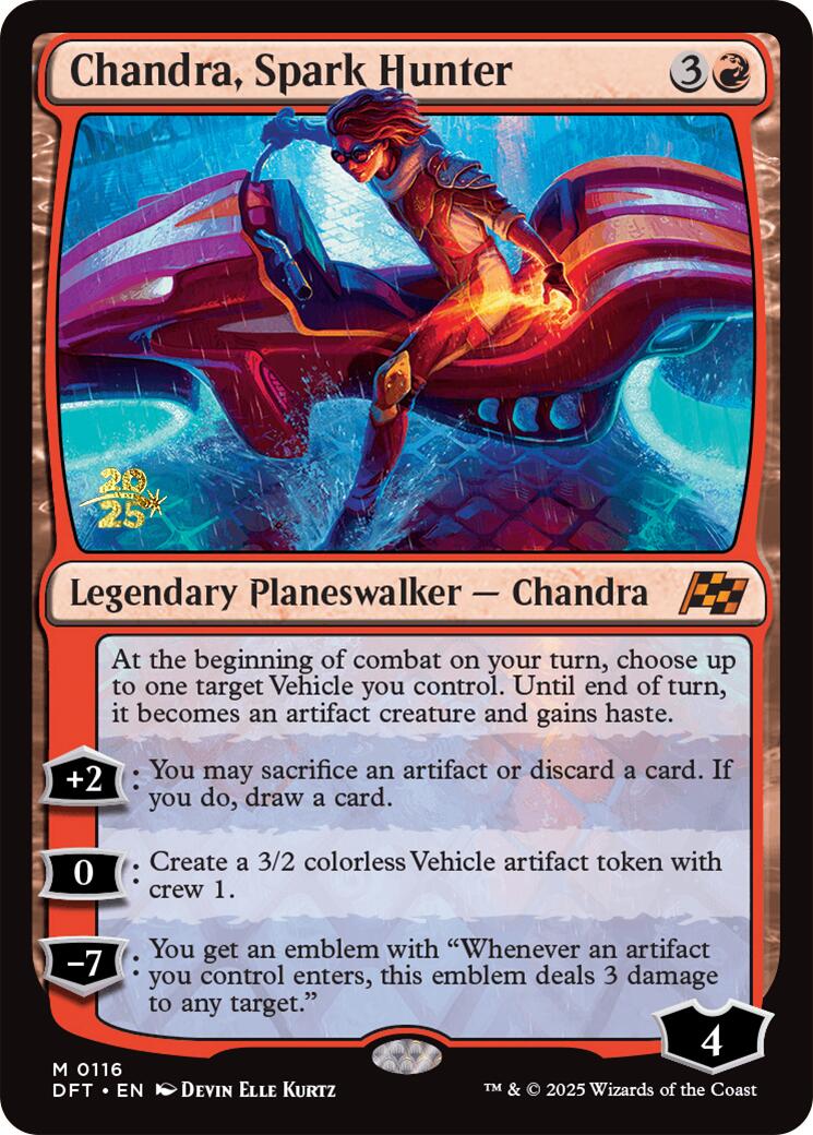 Chandra, Spark Hunter [Aetherdrift Prerelease Promos] | Tacoma Games