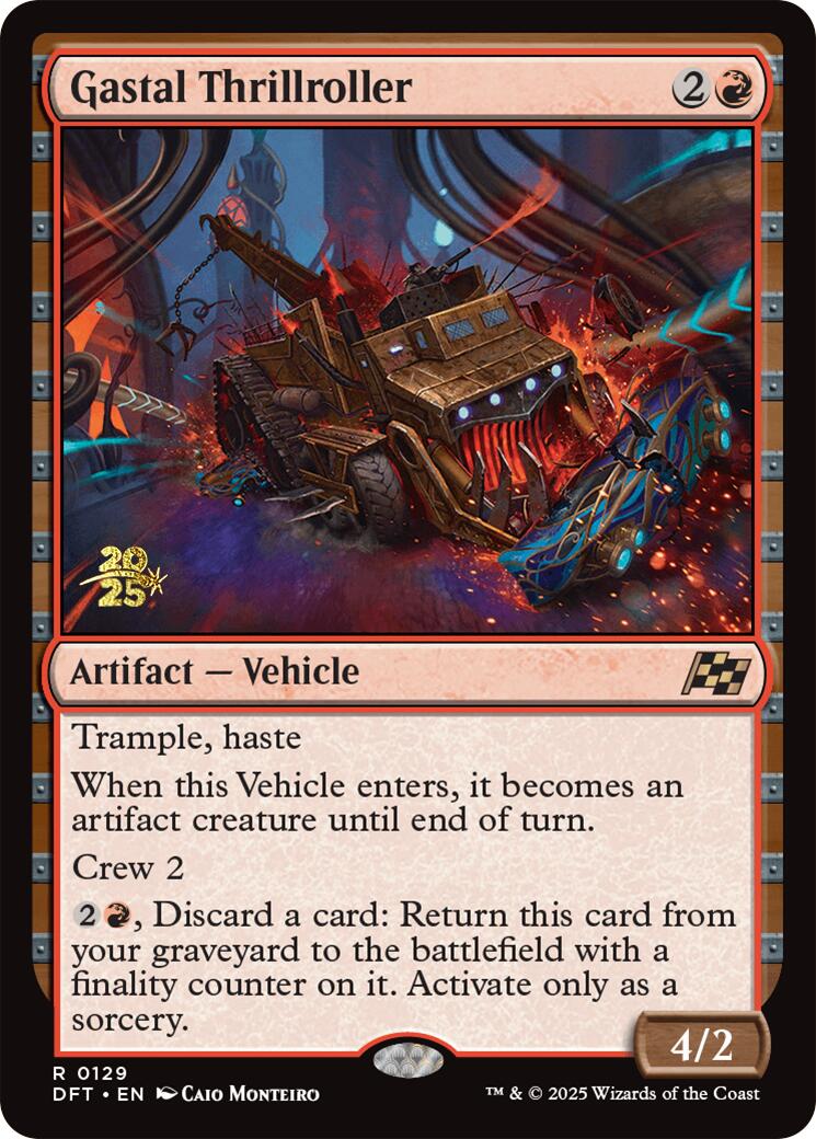 Gastal Thrillroller [Aetherdrift Prerelease Promos] | Tacoma Games