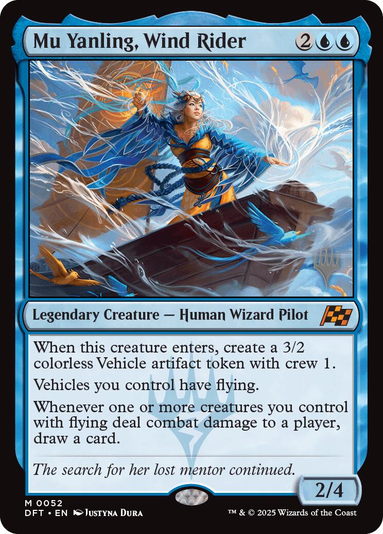 Mu Yanling, Wind Rider [Aetherdrift Promos] | Tacoma Games