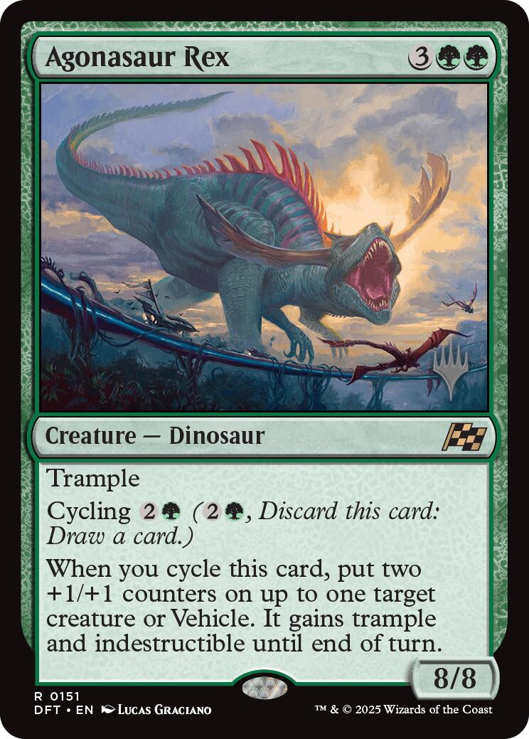 Agonasaur Rex [Aetherdrift Promos] | Tacoma Games