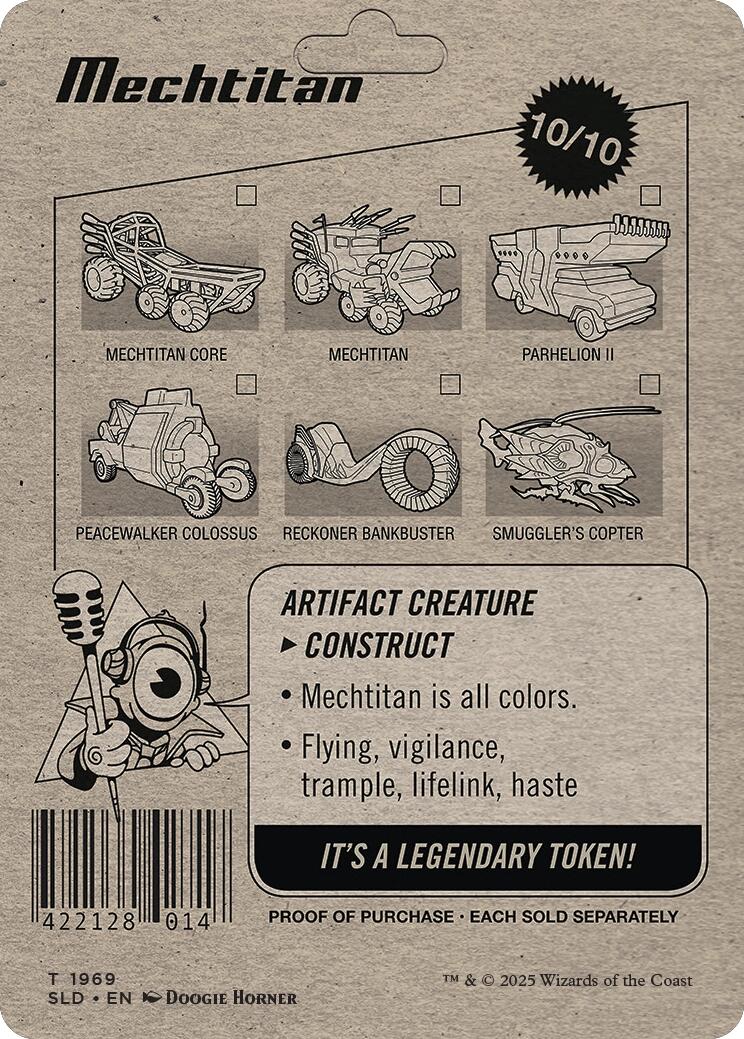 Mechtitan Token [Secret Lair Drop Series] | Tacoma Games