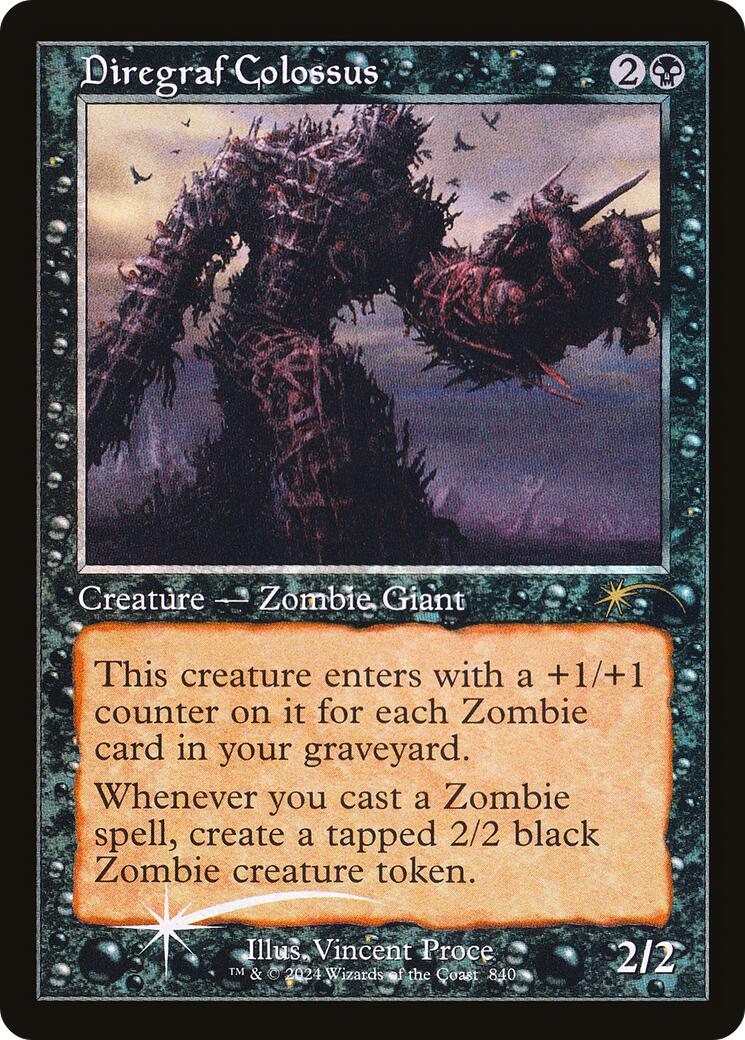 Diregraf Colossus (Retro Frame) [Secret Lair Drop Series] | Tacoma Games