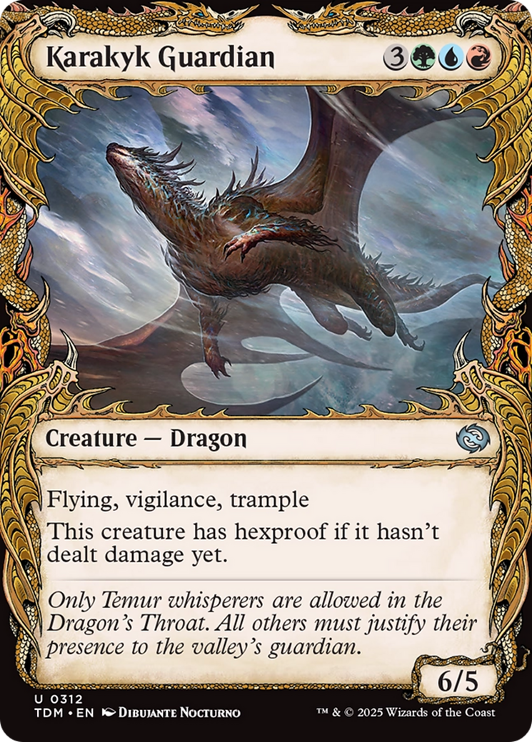 Karakyk Guardian (Showcase) [Tarkir: Dragonstorm] | Tacoma Games