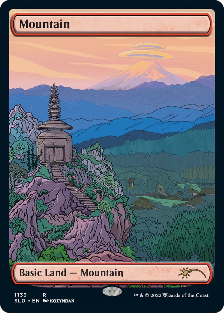 Mountain (1133) (Full-Art) [Secret Lair Drop Series] | Tacoma Games