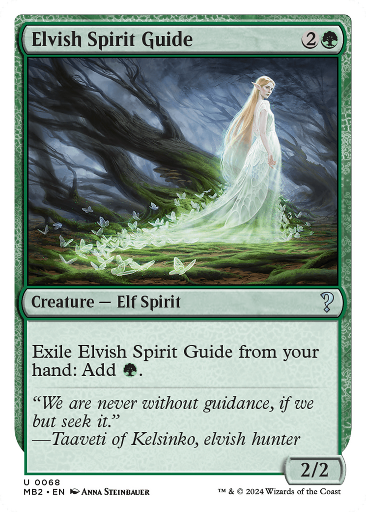 Elvish Spirit Guide (Future Sight) [Mystery Booster 2] | Tacoma Games