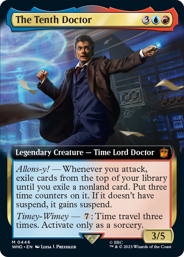 The Tenth Doctor (Extended Art) [Doctor Who] | Tacoma Games
