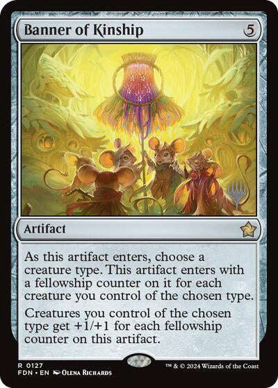 Banner of Kinship (Promo Pack) [Foundations Promos] | Tacoma Games