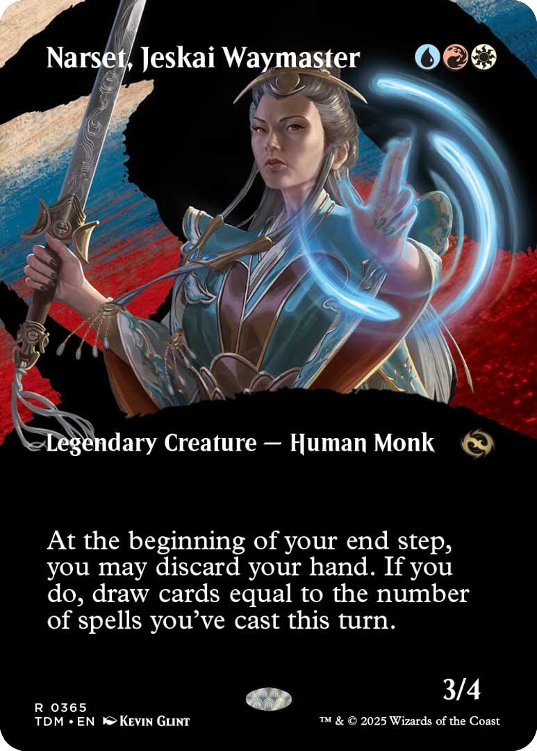 Narset, Jeskai Waymaster (Borderless) [Tarkir: Dragonstorm] | Tacoma Games