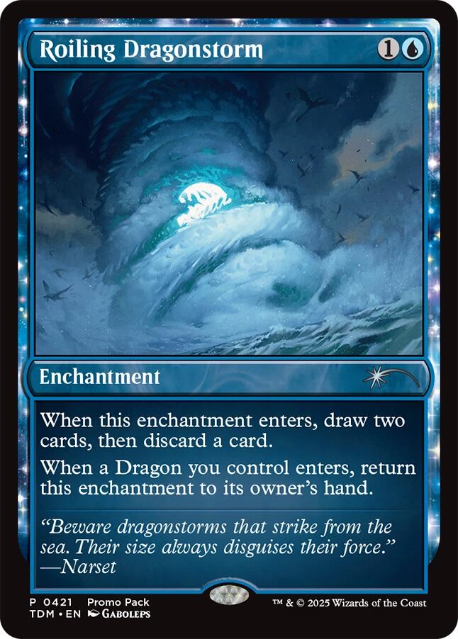 Roiling Dragonstorm [Tarkir: Dragonstorm Promos] | Tacoma Games