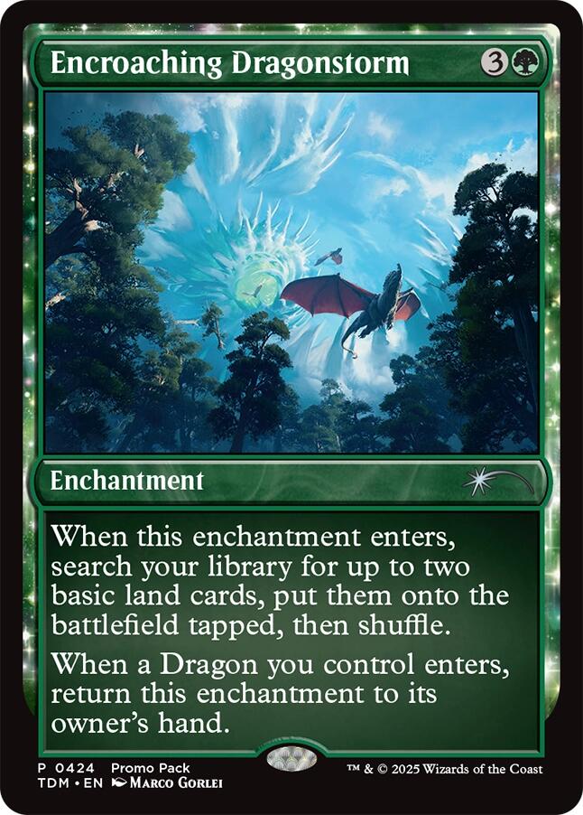Encroaching Dragonstorm [Tarkir: Dragonstorm Promos] | Tacoma Games
