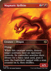 Magmatic Hellkite (Borderless) [Tarkir: Dragonstorm] | Tacoma Games