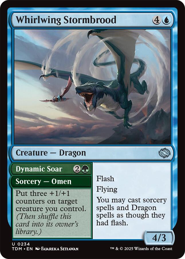 Whirlwing Stormbrood [Tarkir: Dragonstorm] | Tacoma Games
