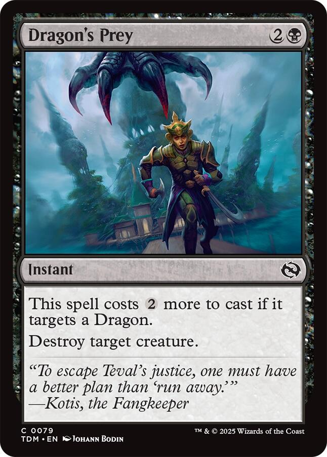 Dragon's Prey [Tarkir: Dragonstorm] | Tacoma Games