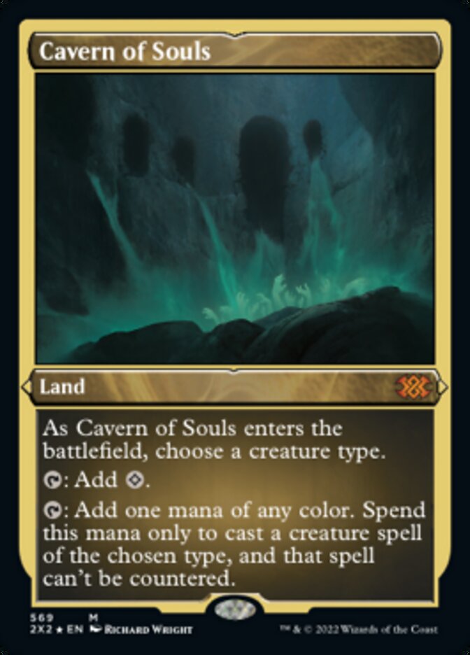 Cavern of Souls (Foil Etched) [Double Masters 2022] | Tacoma Games