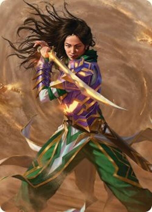 Descendant of Storms Art Card (2/54) [Tarkir: Dragonstorm Art Series] | Tacoma Games