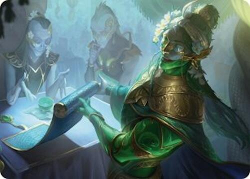 Sibsig Appraiser Art Card (8/54) [Tarkir: Dragonstorm Art Series] | Tacoma Games