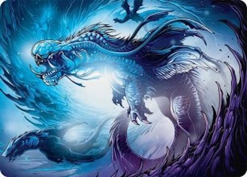 Roiling Dragonstorm Art Card (33/54) [Tarkir: Dragonstorm Art Series] | Tacoma Games