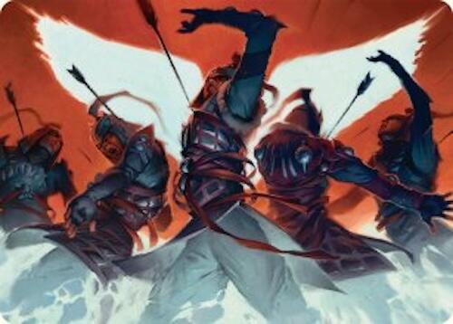 Desperate Measures Art Card (11/54) [Tarkir: Dragonstorm Art Series] | Tacoma Games