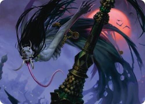 Qarsi Revenant Art Card (12/54) [Tarkir: Dragonstorm Art Series] | Tacoma Games