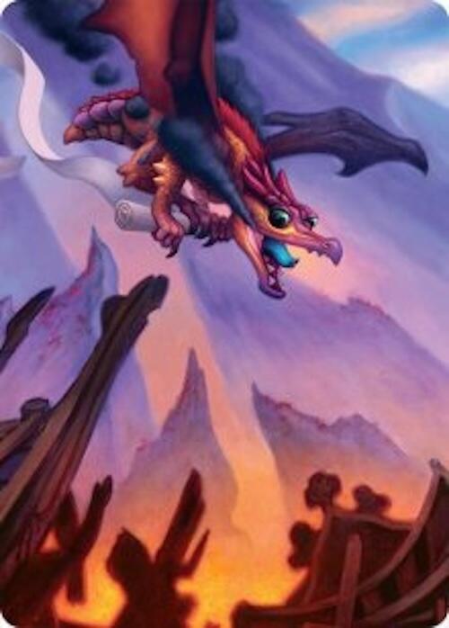 Scavenger Regent Art Card (45/54) [Tarkir: Dragonstorm Art Series] | Tacoma Games