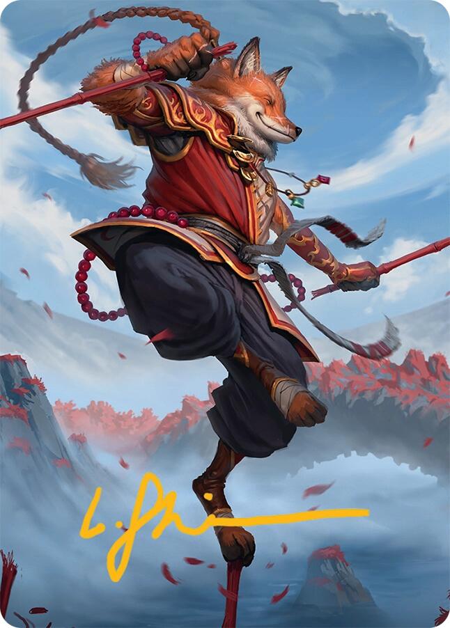 Equilibrium Adept Art Card (16/54) (Gold-Stamped Signature) [Tarkir: Dragonstorm Art Series] | Tacoma Games